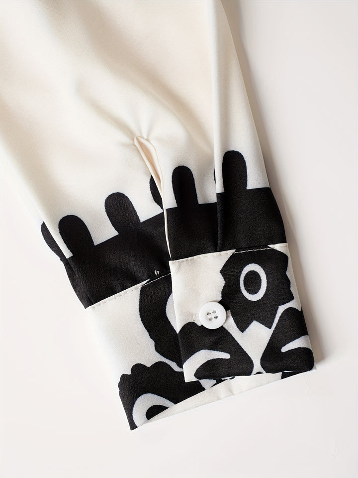 Polo Print Maxi Dress