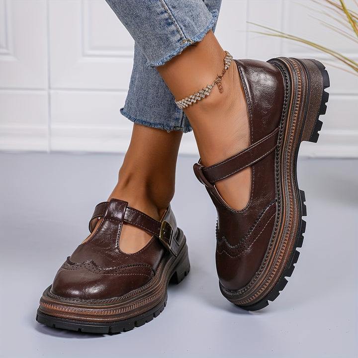 Women's Mary Jane Round Toe Shoes