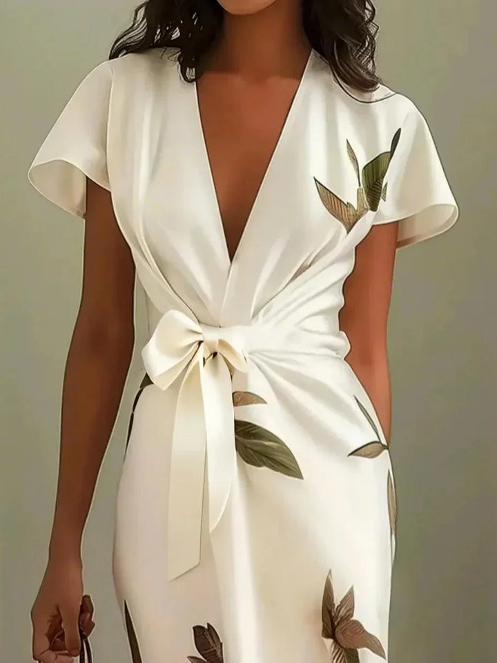 Elegant Light Wrap Dress