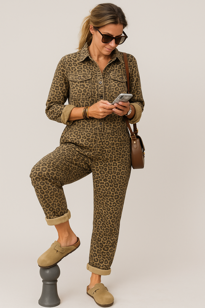 Leopard Jumpsuit