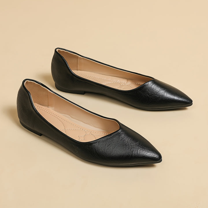 Classic Pointed Toe Ballet Flats