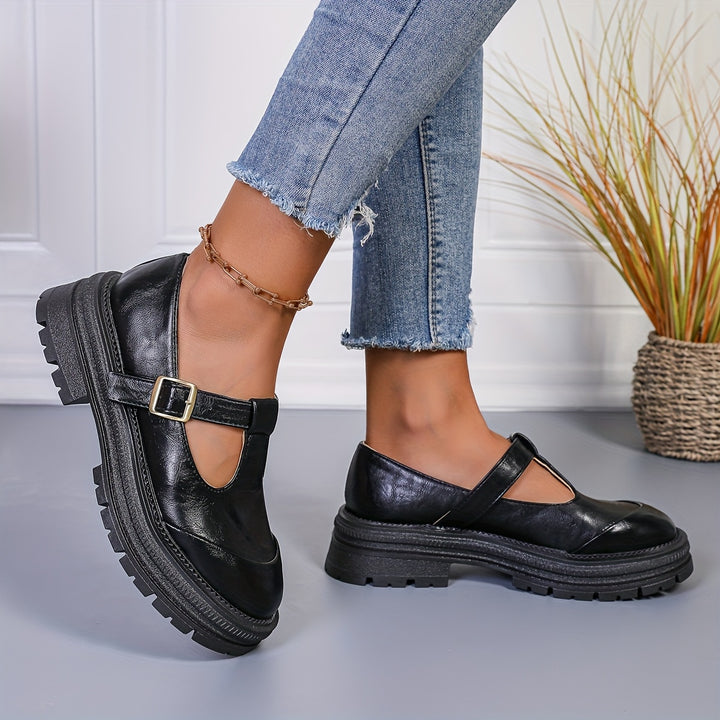 Women's Mary Jane Round Toe Shoes