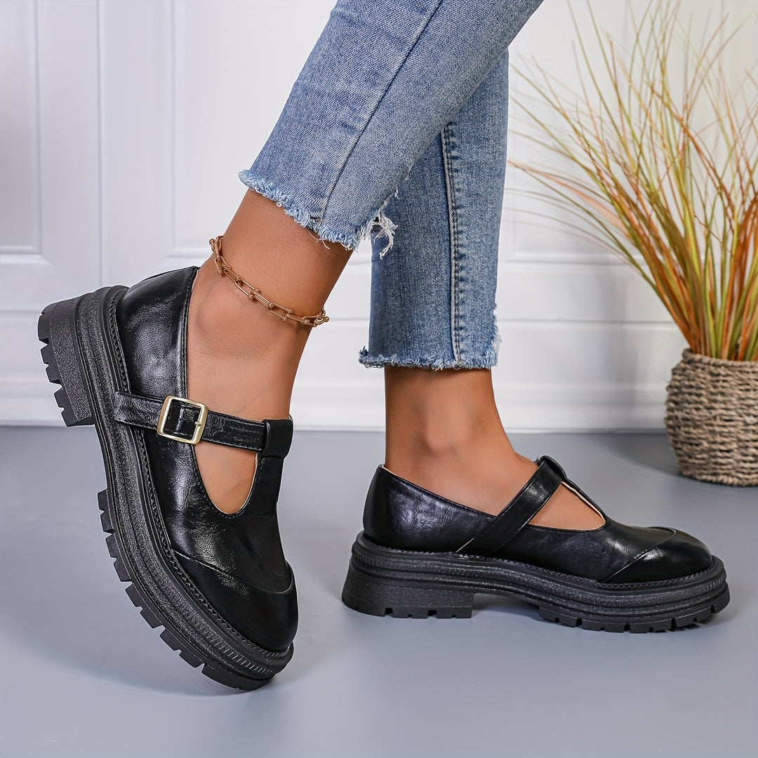 Women's Mary Jane Round Toe Shoes