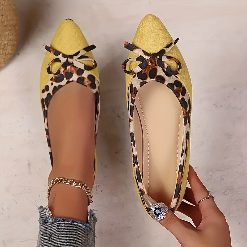 Leopard Print Ballet Flats