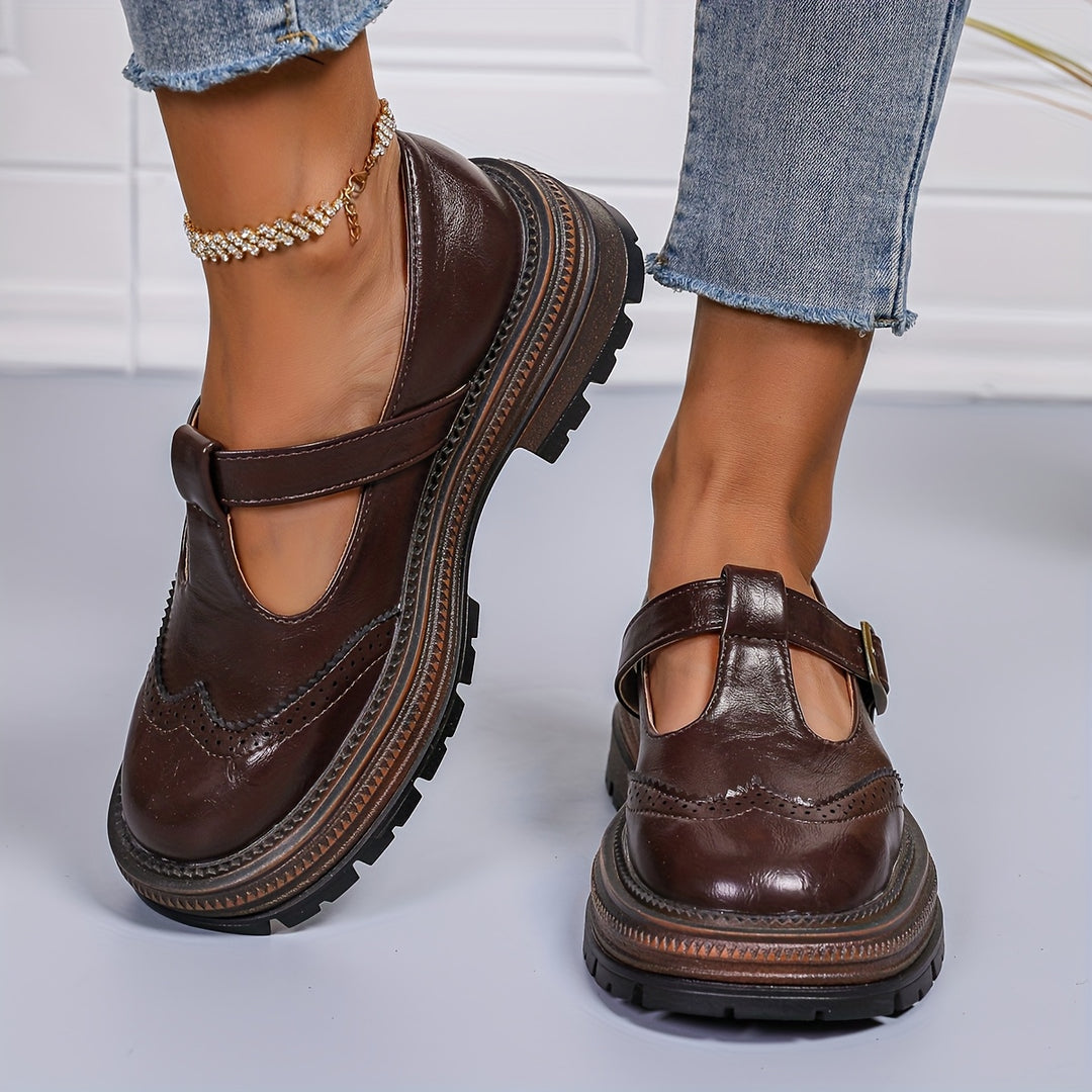 Women's Mary Jane Round Toe Shoes