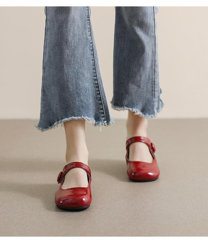 Flat Cute Single Shoes
