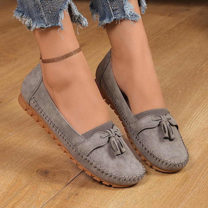 Women's Vintage-Inspired Tassel Loafers