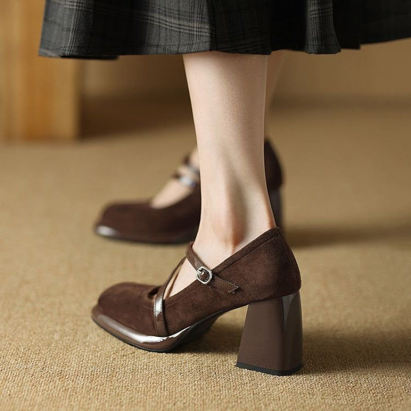 Chunky Platform Heels