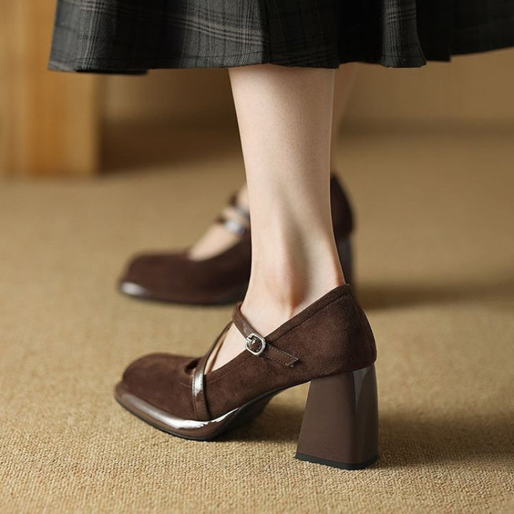 Chunky Platform Heels