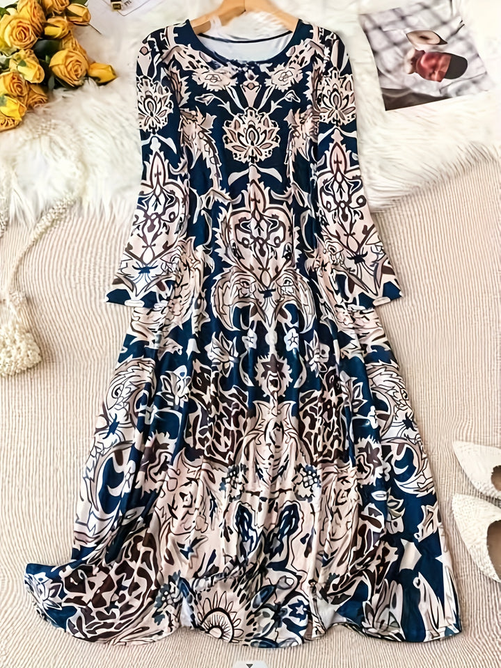 Vintage Long Sleeve Dress