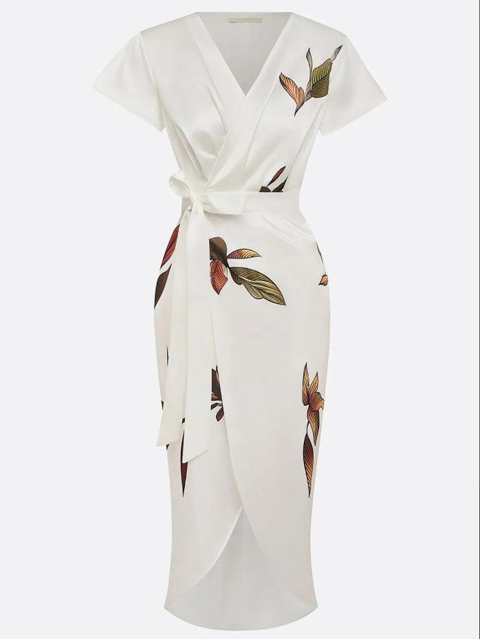 Elegant Light Wrap Dress