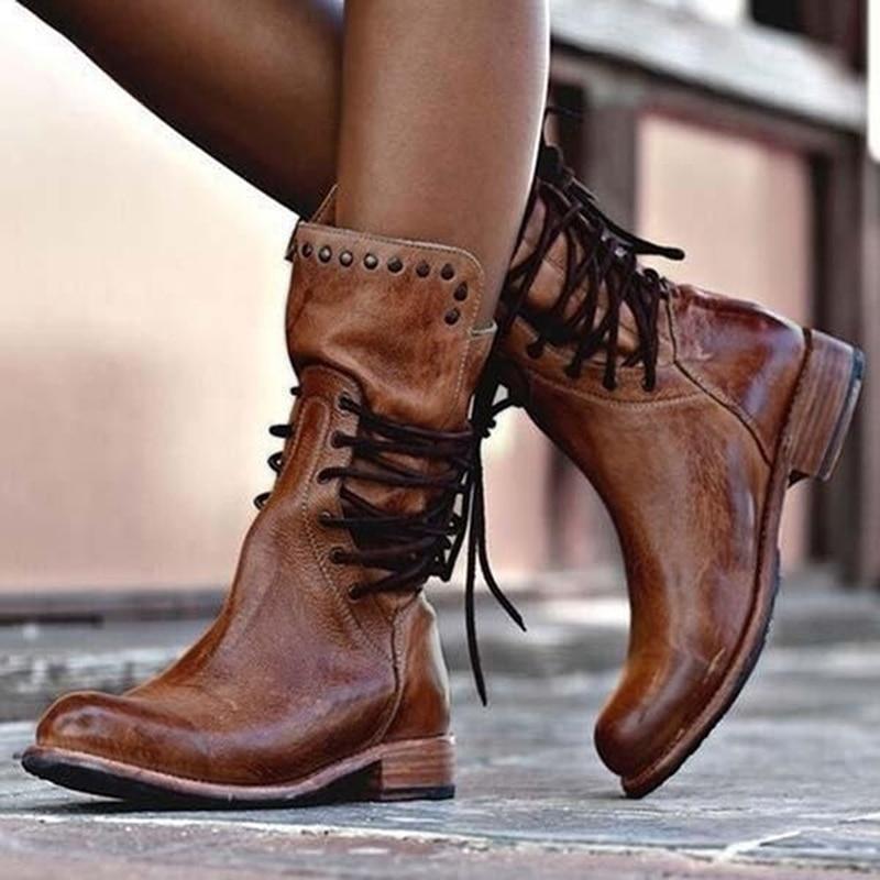 Lace Up Ankle Boots