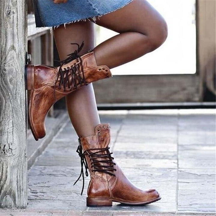 Lace Up Ankle Boots