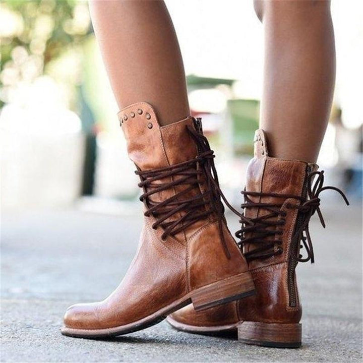 Lace Up Ankle Boots