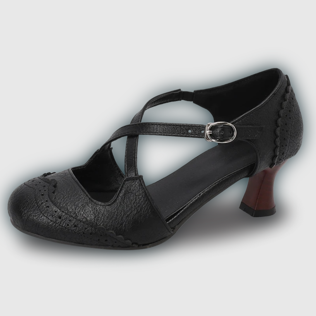 Vintage Low Heels Pumps
