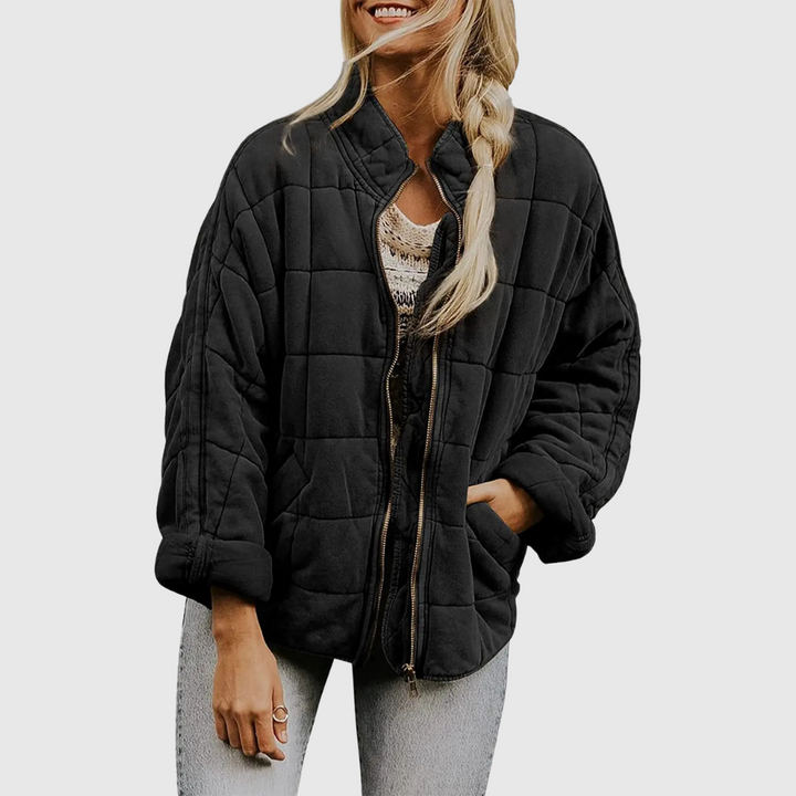 Zip Quilted Jacket