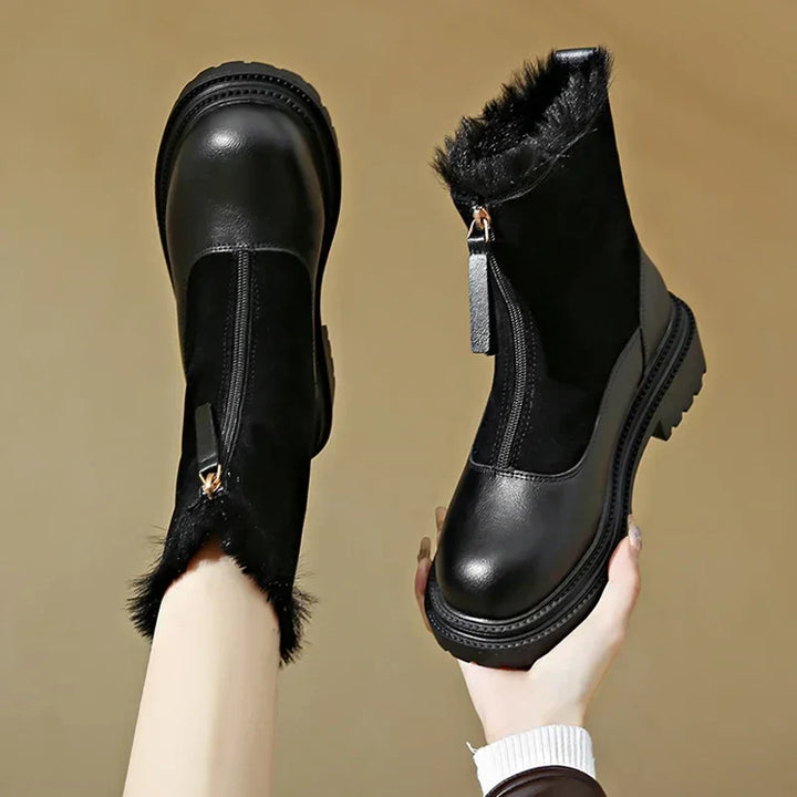 Zipped Ankle Boots
