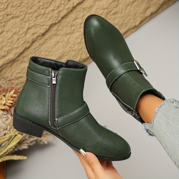 Women's Chunky Heel Ankle Boots