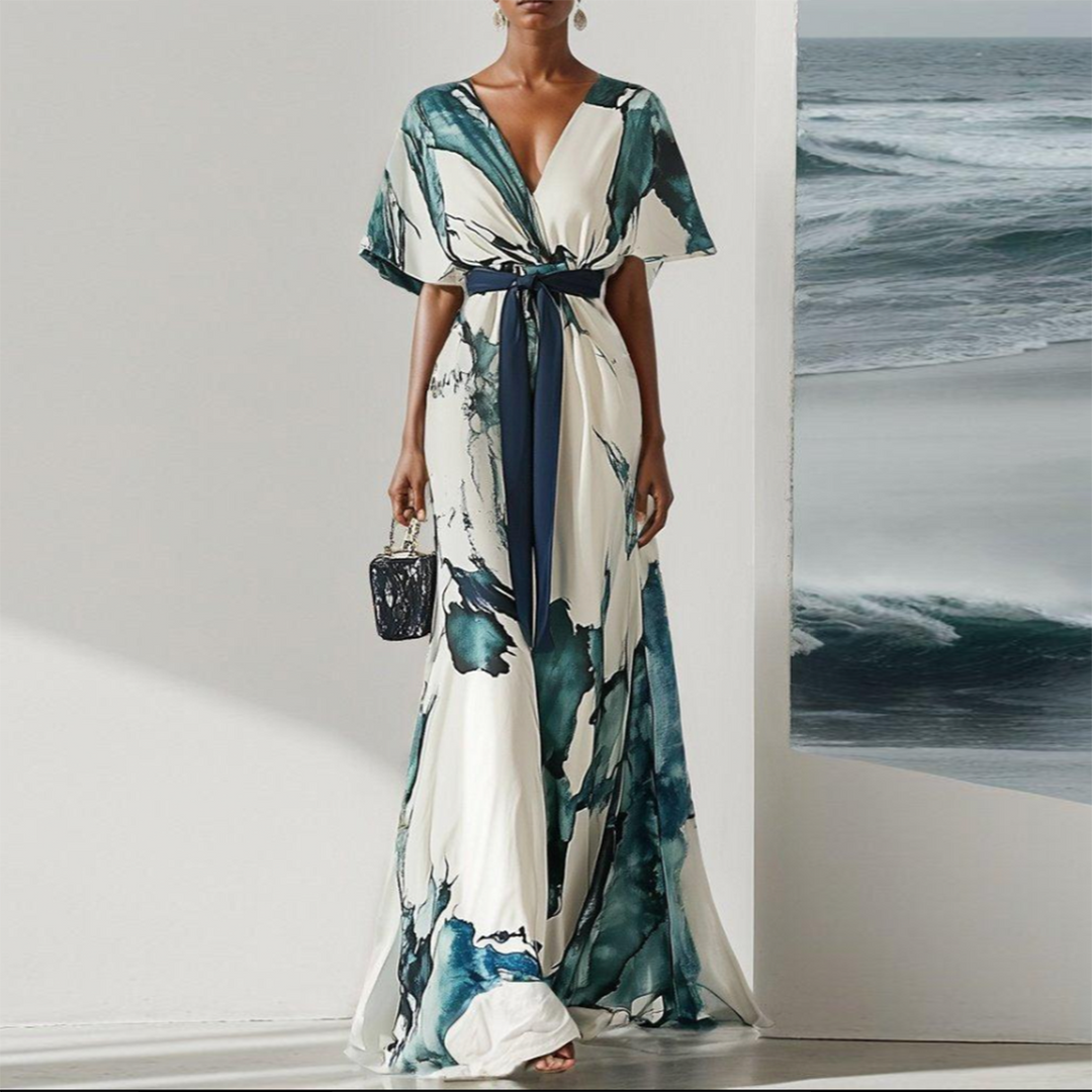 Loose Printed Dress