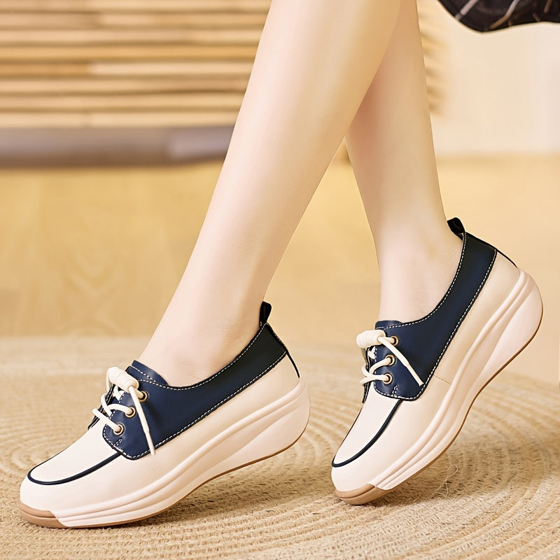Slip-On Loafers with Thick Sole