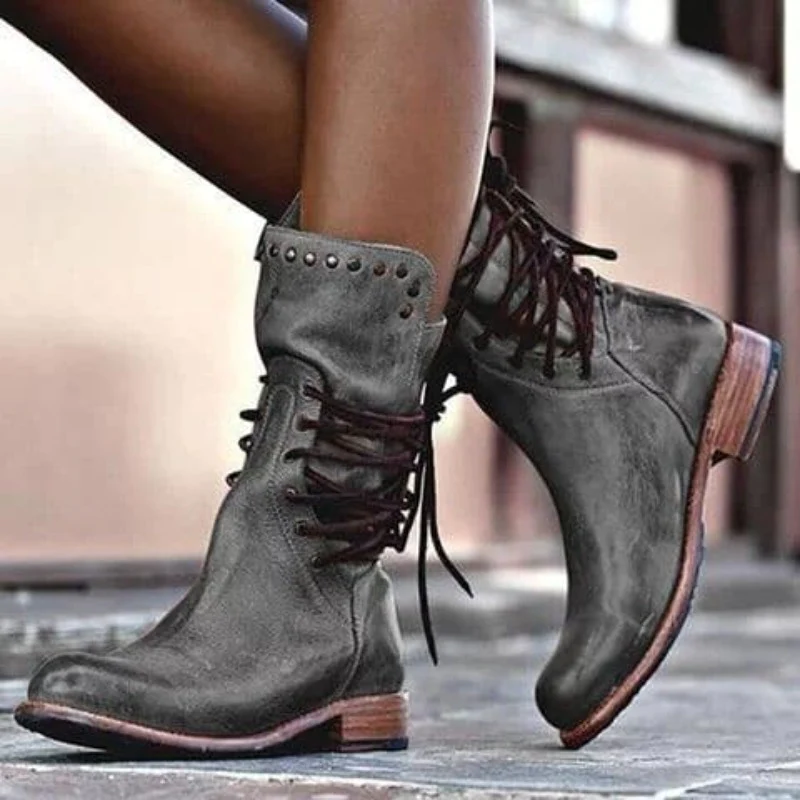 Lace Up Ankle Boots