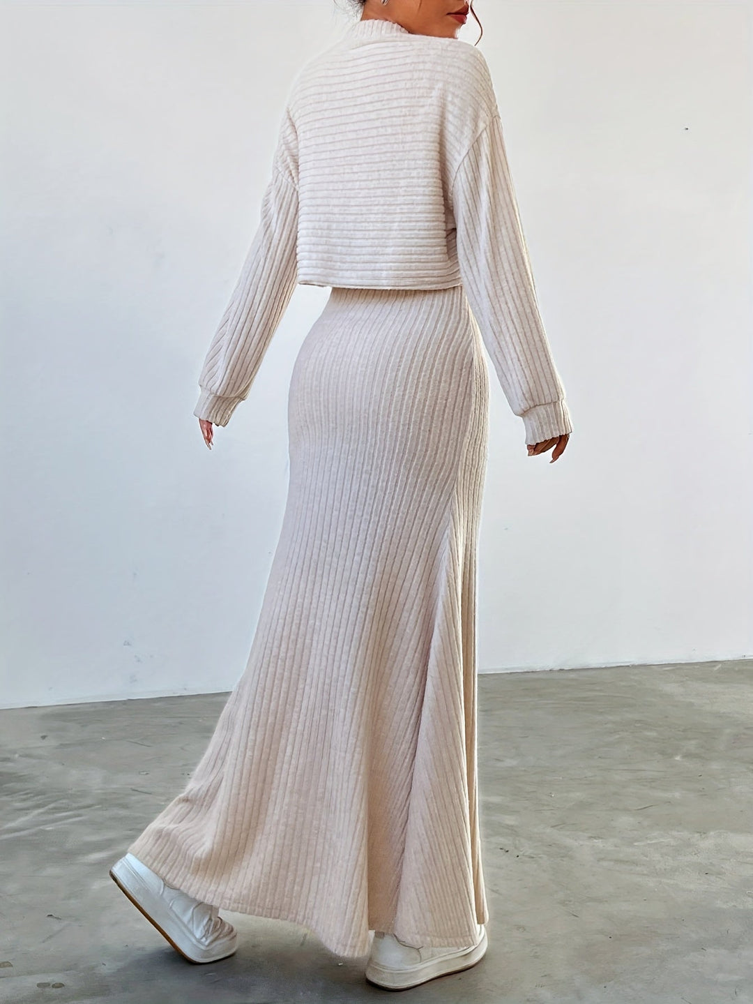 Knitted Two-piece Set