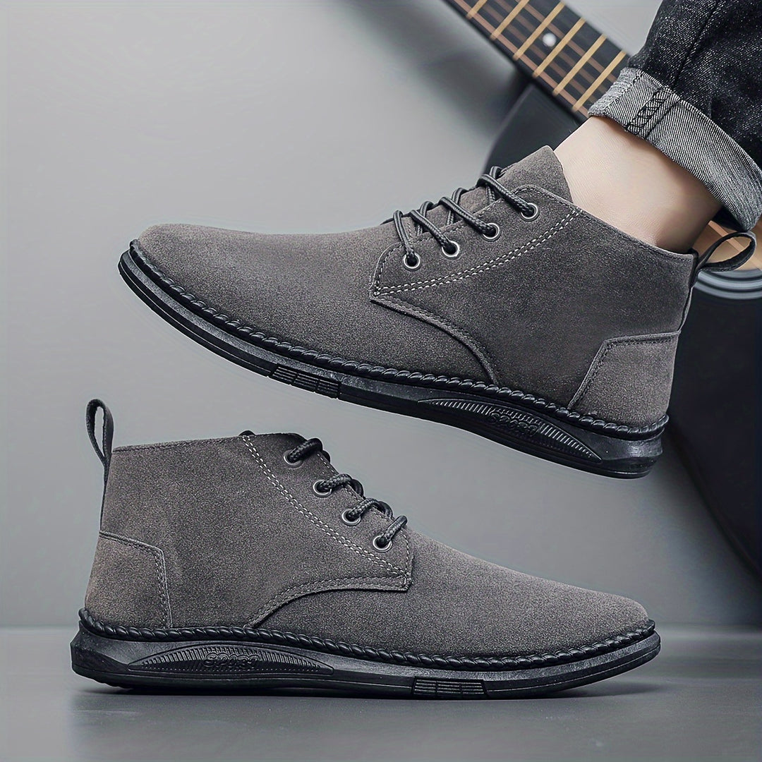 Low Top Lace-Up Boots