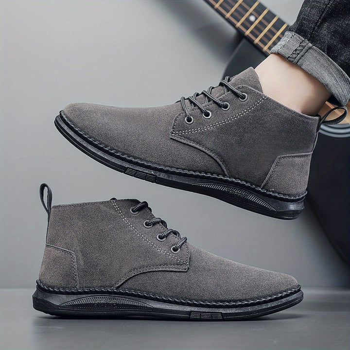 Low Top Lace-Up Boots