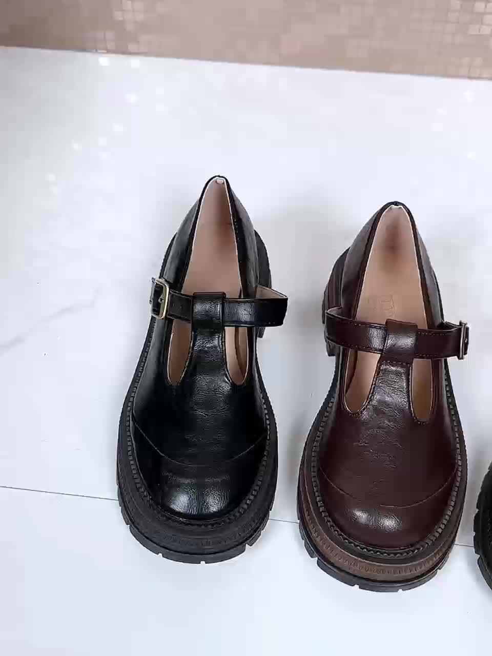 Women's Mary Jane Round Toe Shoes