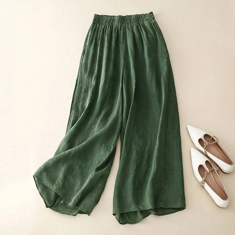 Loose Linen Trousers