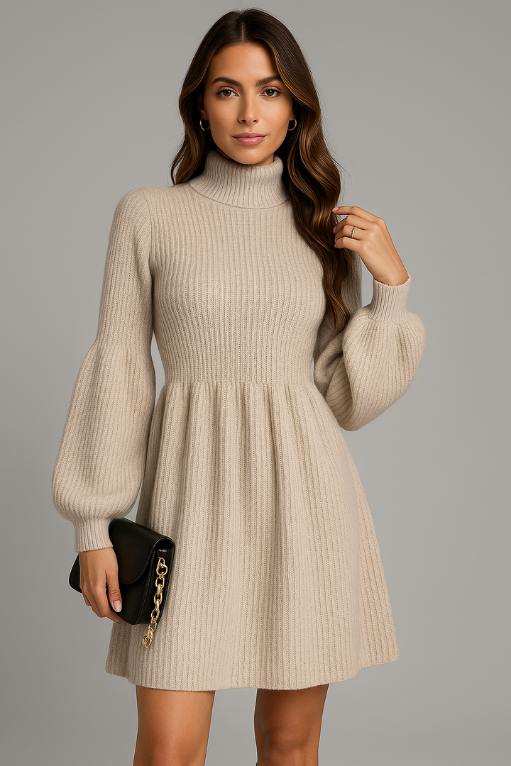 Turtleneck Dress