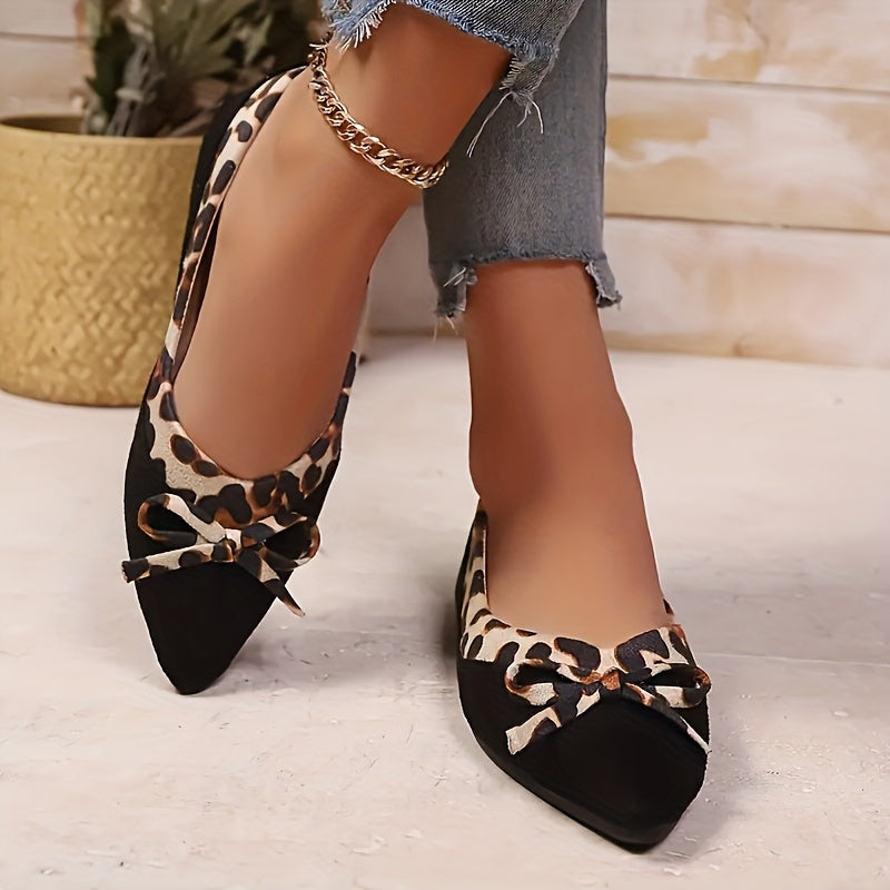 Leopard Print Ballet Flats