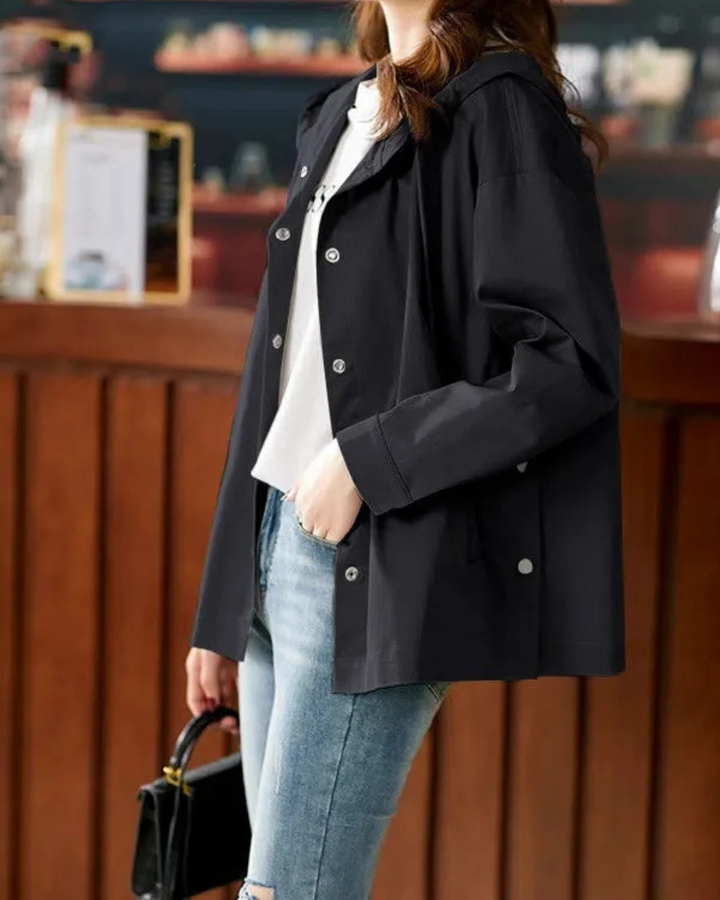 Lined Women's Trench Coat