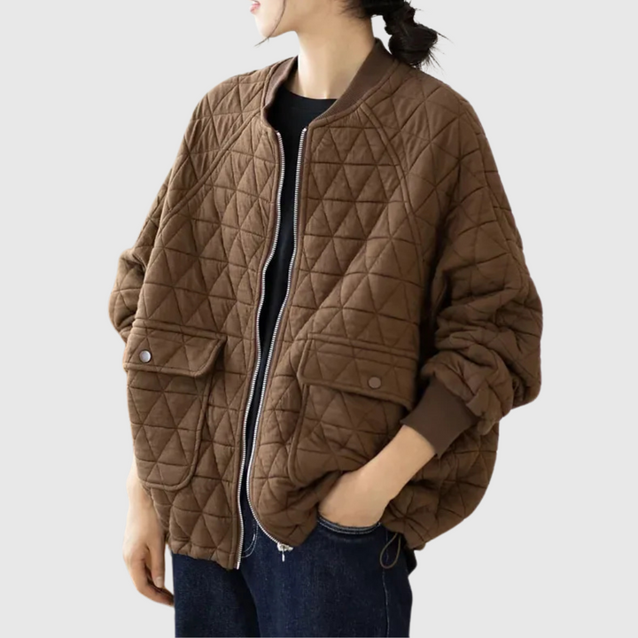 Quilted Zipped Jacket