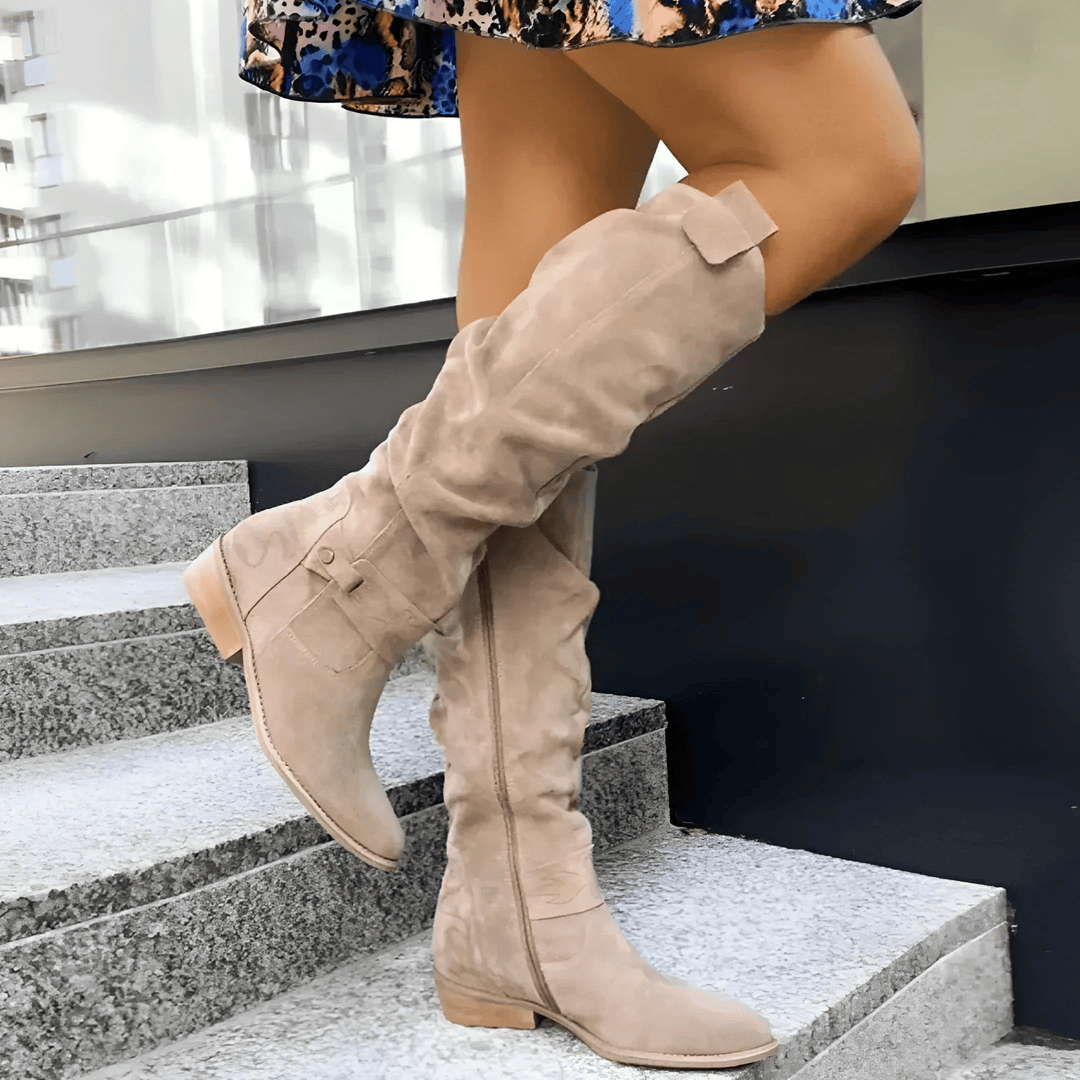 Knee High Western Boots