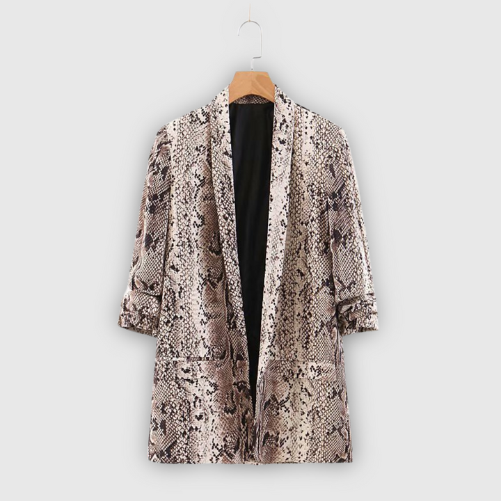Snake print Blazer