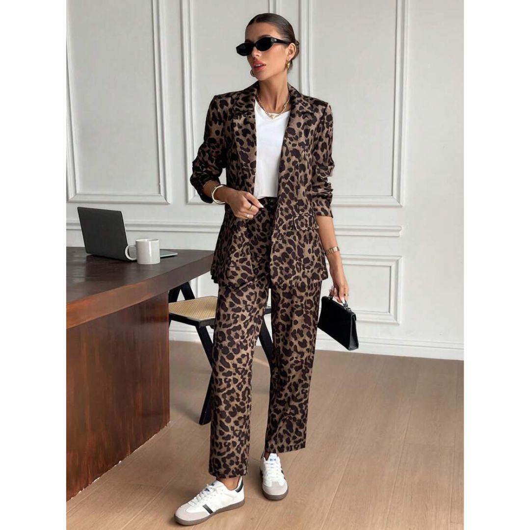 Leopard Two-piece Set