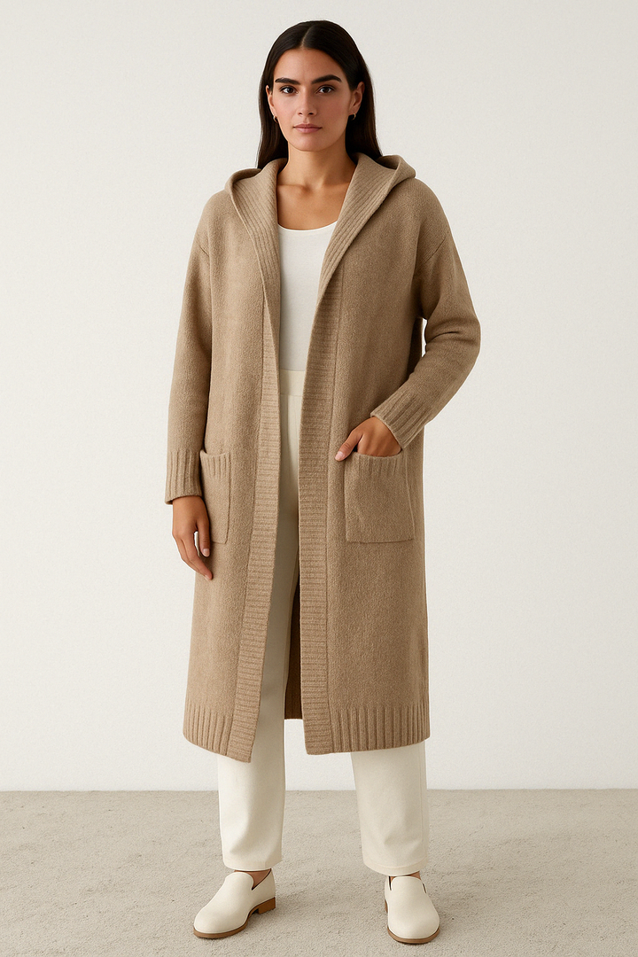 Hooded Cardigan