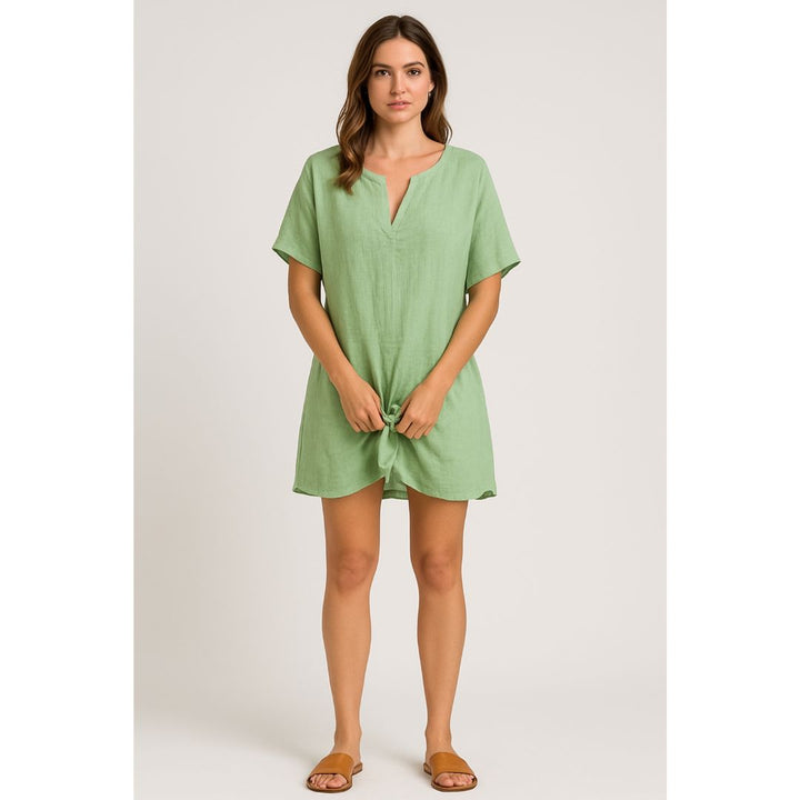 Oversized Linen Shirt