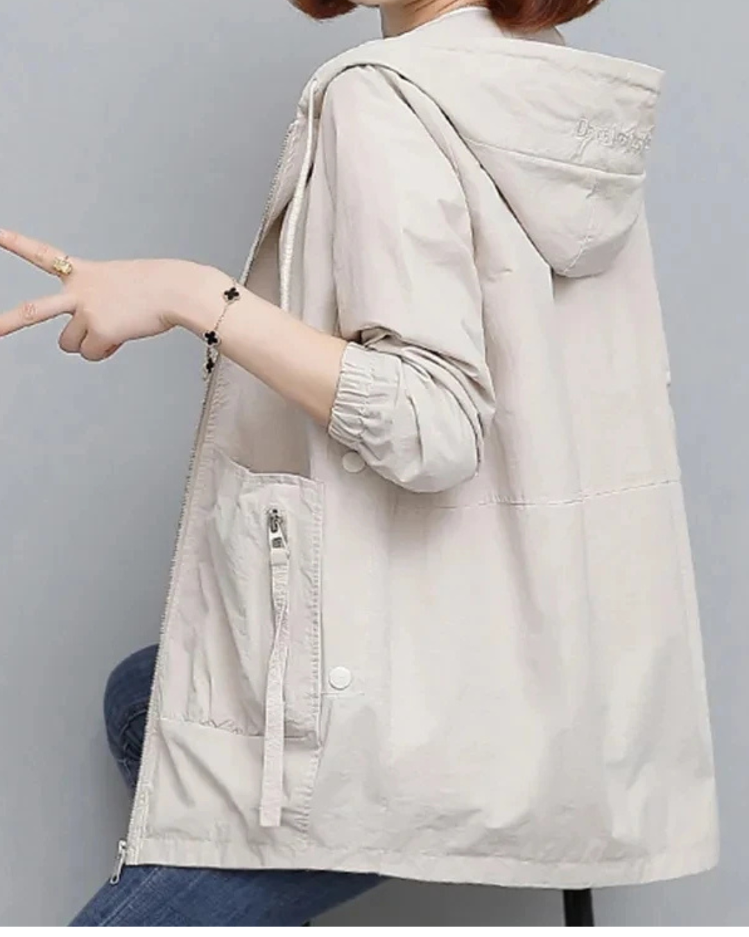 Casual Hooded Windbreaker