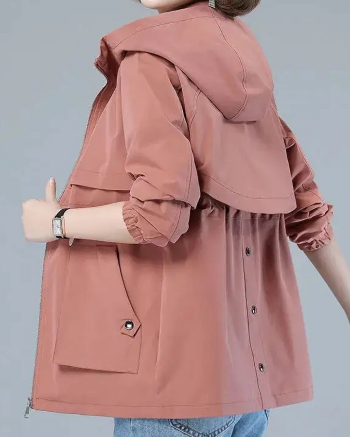 Loose Zipper Lightweight Jacket