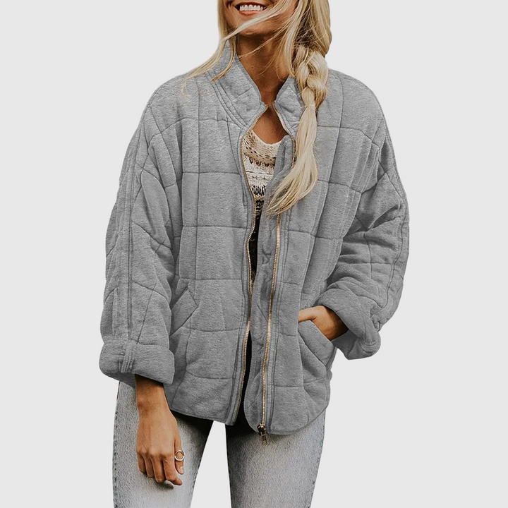 Zip Quilted Jacket