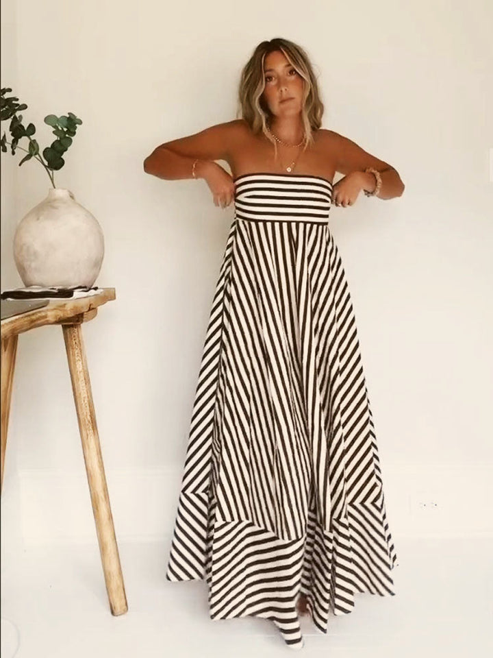 Charm Striped Dress