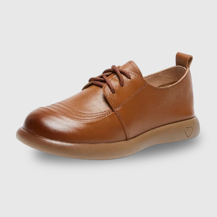 Round Head Lace Up Shoes