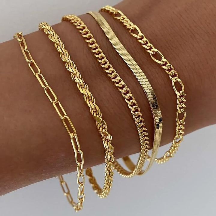 5PC Classic Bracelet Set