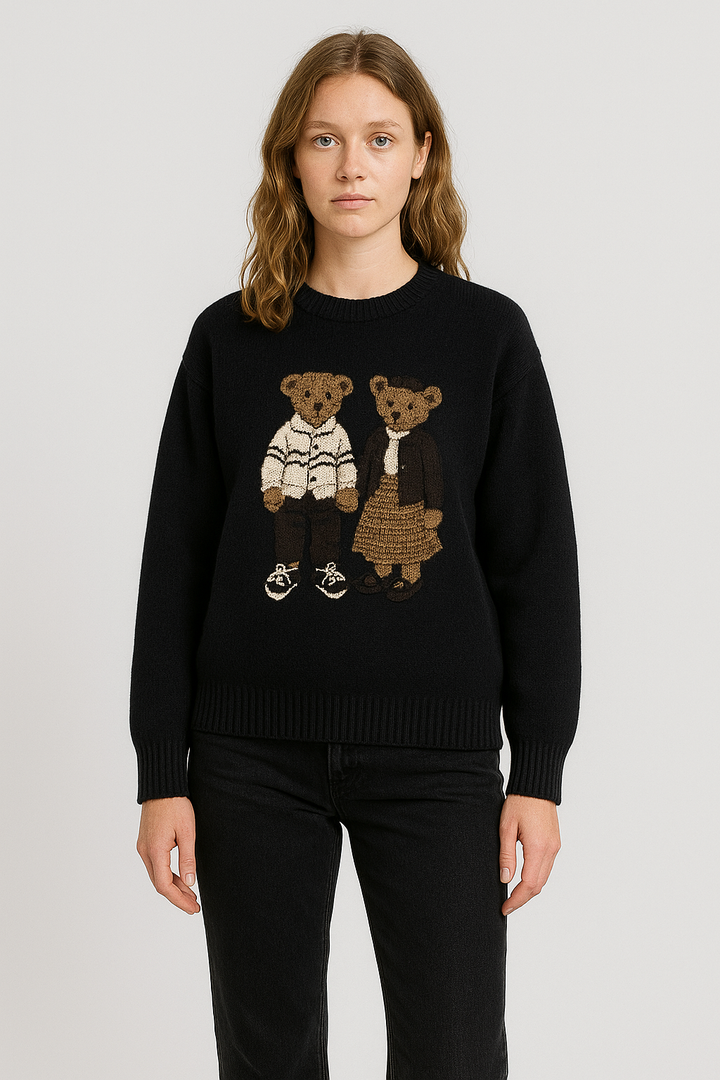 Jacquard Light Sweater