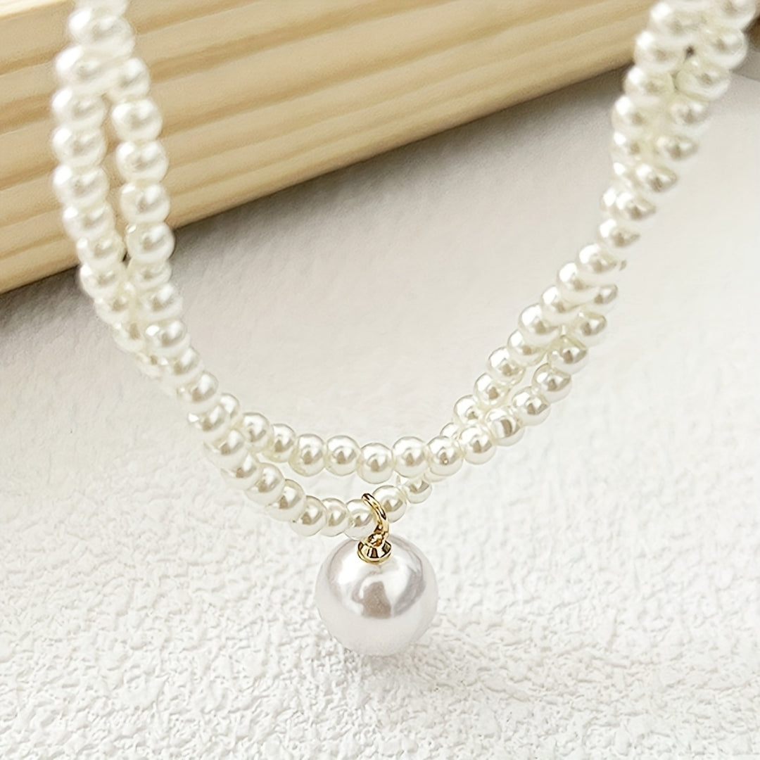 Women's Vintage Double Strand Necklace