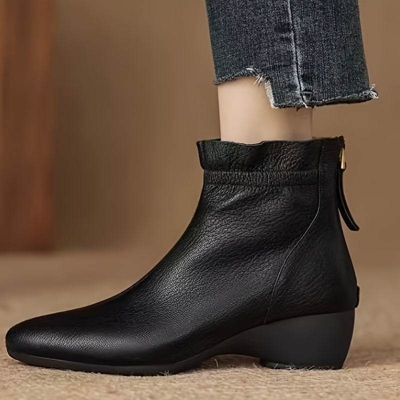 Women's Elegant Pointed Toe Ankle Boots