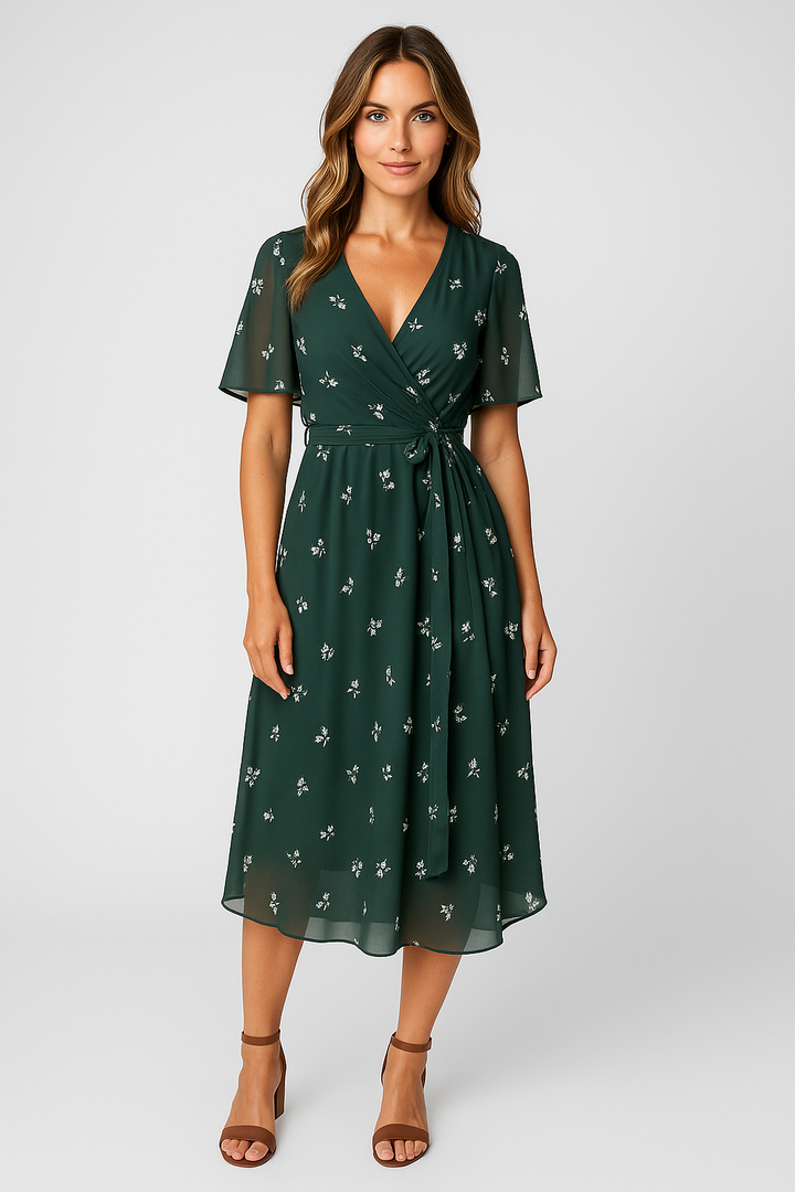 Floral Midi Dress