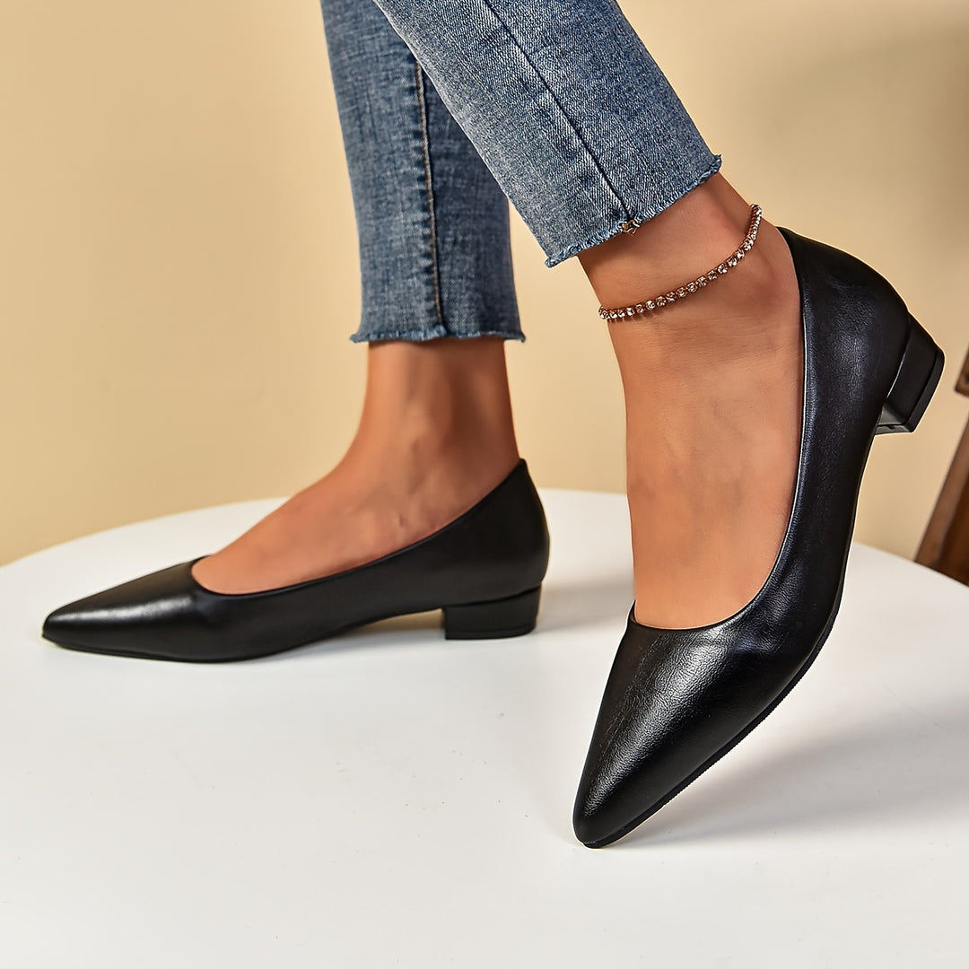 Classic Pointed Toe Flats